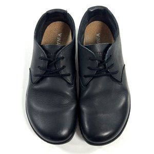 Vivobarefoot Womens EU 39 US 8 Shoes RA Lace Up Oxford Black Leather Minimalist